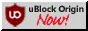 uBlock Origin 88x31 button